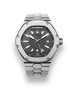 Dietrich Time Companion Stainless Steel – Grey Dial Time Companion