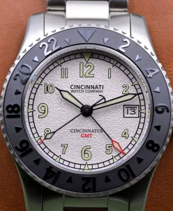 Cincinnati Watch Company The Cincinnatus GMT White -Reserve