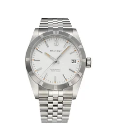Baltany Engine Turned Bezel Linen Dial S4102