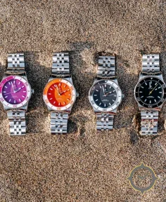 All 6 Colourways of the Coastal Watch by Golby