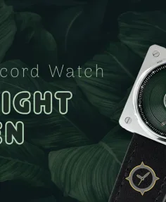 Vinyl Record Quartz: Midnight Green by AndoAndoAndo